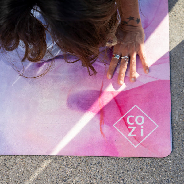 Cotton Candy Sky Yoga Mat