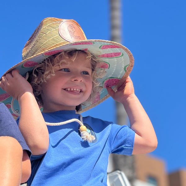 Youth Watermelon Cozi Lifeguard Hat