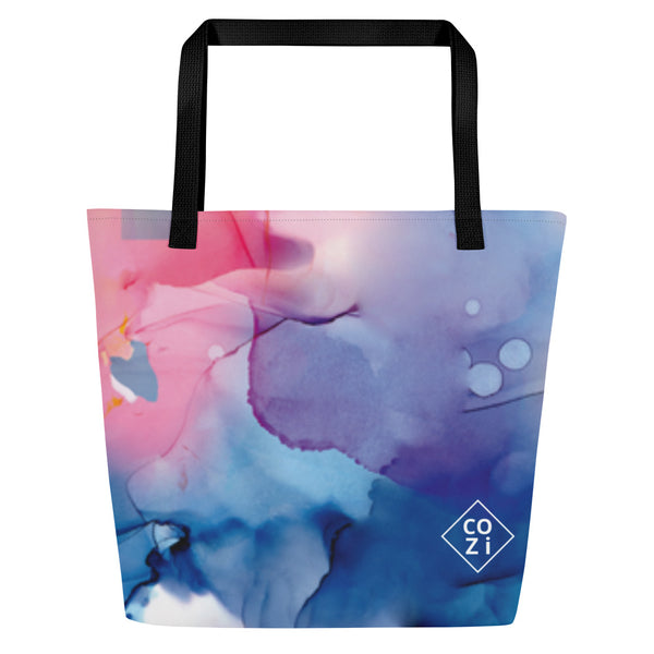 Cotton Candy Sky Tote Bag 16" X 20"