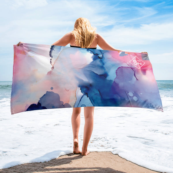 Cotton Candy Sky Towel