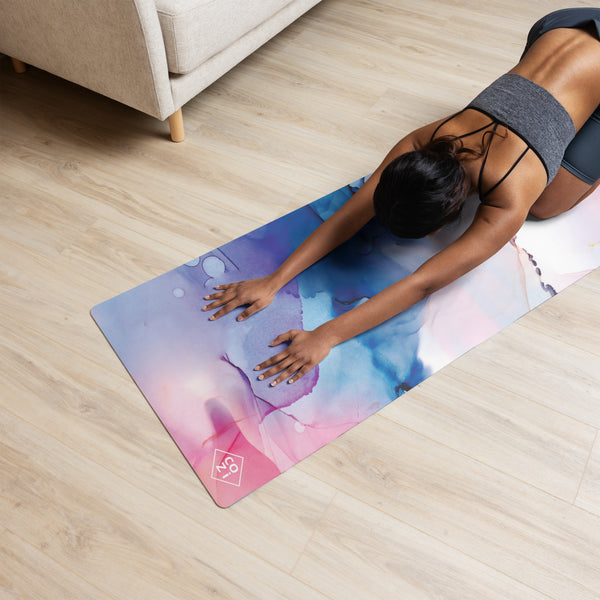 Cotton Candy Sky Yoga Mat