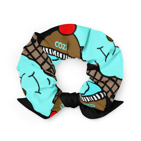 Scrunchie Aqua