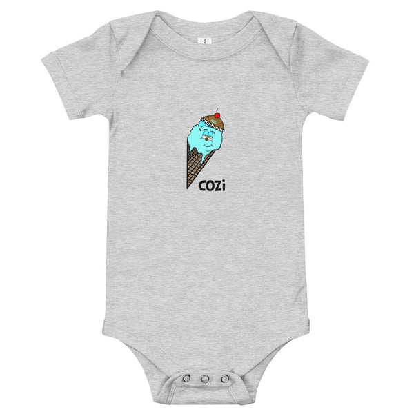 Cozi Cone Onesie Aqua