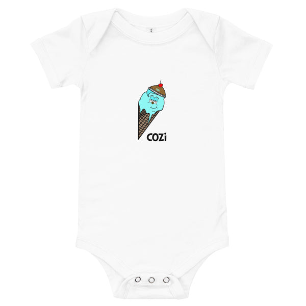 Cozi Cone Onesie Aqua