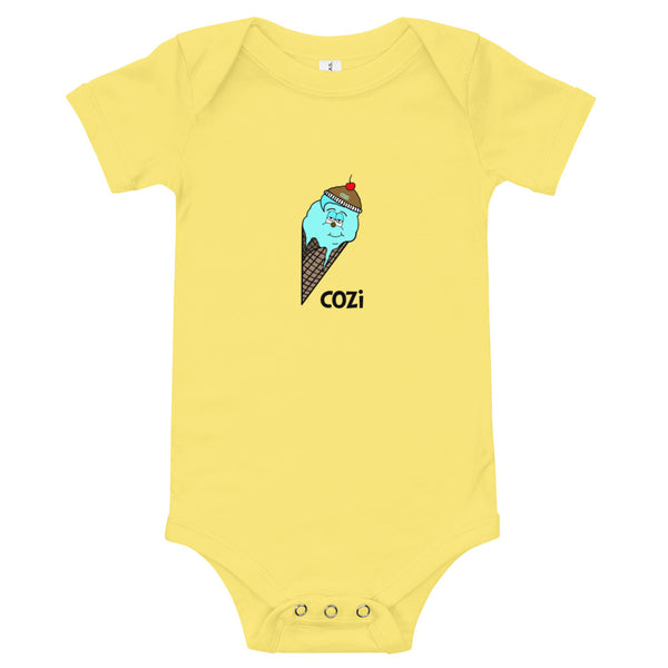 Cozi Cone Onesie Aqua