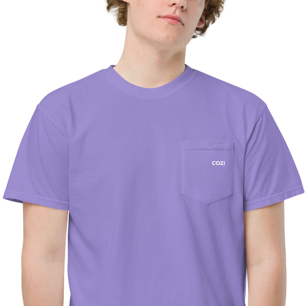 Garment-Dyed Cozi Pocket Tee